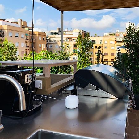 Incredible 2Br Penthouse With Urban Rooftop Garden Barcellona Esterno foto