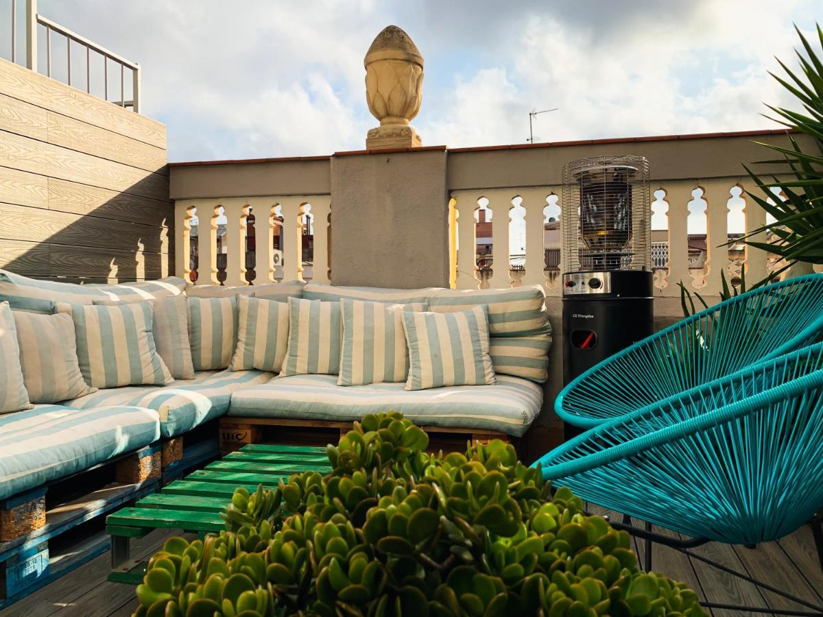Incredible 2Br Penthouse With Urban Rooftop Garden Barcellona Esterno foto