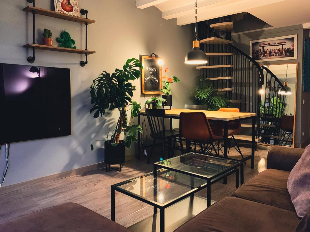 Incredible 2Br Penthouse With Urban Rooftop Garden Barcellona Esterno foto
